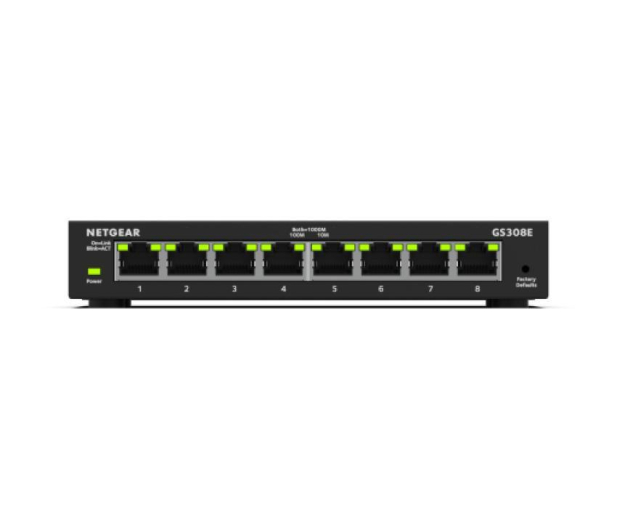 Netgear 8p GS308E (8x10/100/1000Mbit) - 1271521 - zdjęcie 2